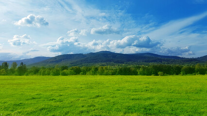 Obraz premium Majestic mountain landscape view natural travel background