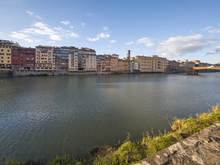 The Old Town of city of Florence, TItaly