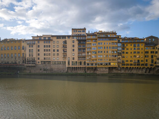 Fototapeta premium The Old Town of city of Florence, TItaly