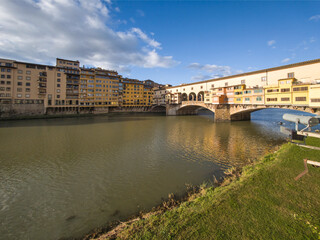 Fototapeta premium The Old Town of city of Florence, TItaly