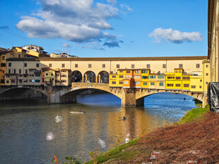 Obraz premium The Old Town of city of Florence, TItaly