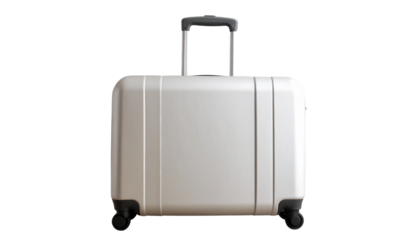 suitcase isolated on white