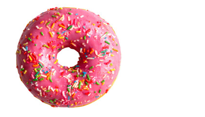 donut isolated on white background