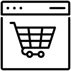 commerce icon isolated on white background. vector illustration icon for economy and  business