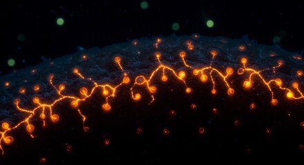 A Luminous Neural Network Pulsing with Golden Synaptic Energy.