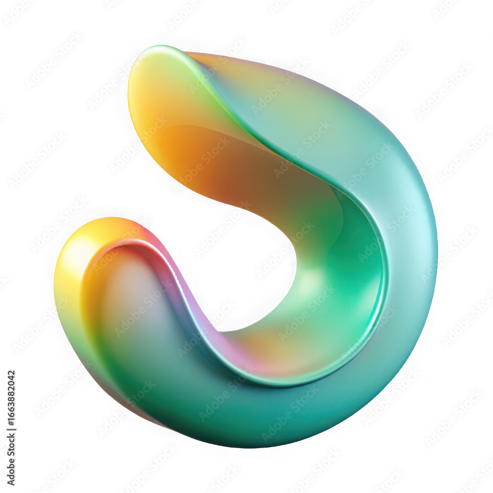 Poster abstract gradient background design