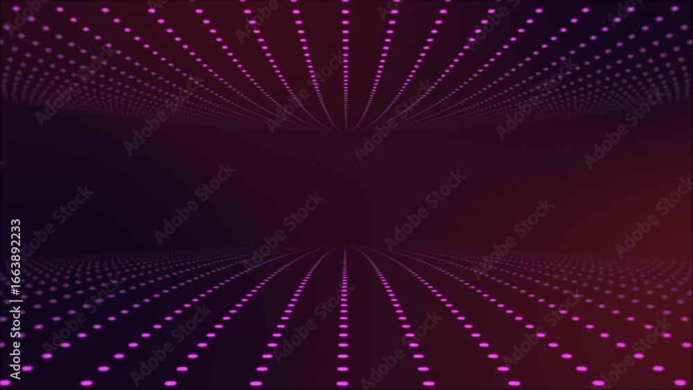 Poster abstract background with vibrant dotted patterns. loop background