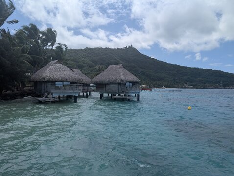 Bora bora, bora, tahiti, polynesie fran&ccedil;aise, la plage