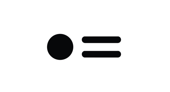 Minimalist Balance Concept Depicting Equality or Equilibrium Symbolizing Harmony and Justice