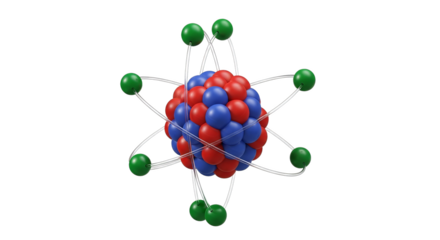 3d Atom Model Science Education Physics