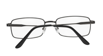 Black Square Eyeglasses Modern Stylish Frames