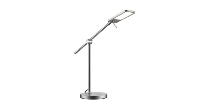 Modern Adjustable Led Desk Lamp Silver