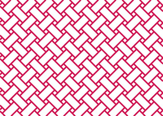 幾何学的なタイル模様 背景 2色