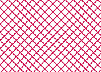 Fototapeta premium 幾何学的なタイル模様 背景 2色