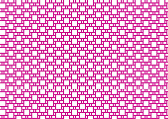 幾何学的なタイル模様 背景 2色