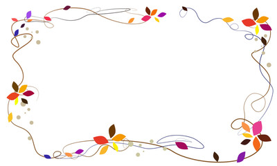 秋のリーフナチュラル背景