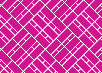 幾何学的なタイル模様 背景 2色