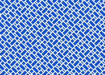 幾何学的なタイル模様 背景 2色