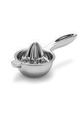 Stainless steel citrus juicer with handle