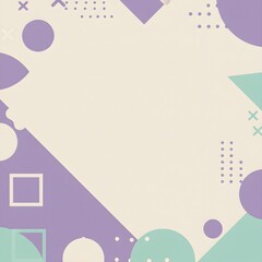 Modern abstract geometric background with shapes, perfect for design projects