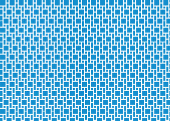 幾何学的なタイル模様 背景 2色