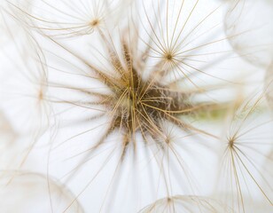 Close-up of a dandelion seed head (1)