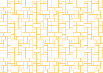 幾何学的なタイル模様 背景 2色