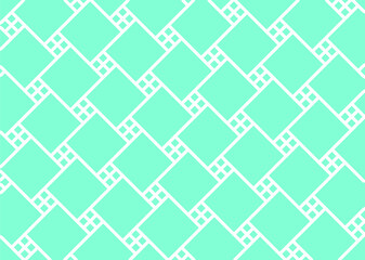 幾何学的なタイル模様 背景 2色