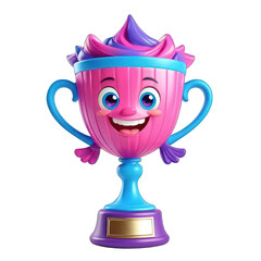 Happy Trophy: A Delightful of a Smiling Trophy with Whimsical Frosting