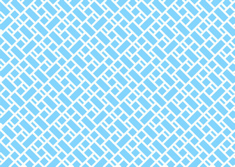 Fototapeta premium 幾何学的なタイル模様 背景 2色