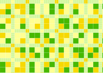 幾何学的なタイル模様 背景