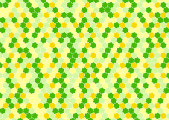 幾何学的なタイル模様 背景