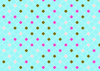 幾何学的なタイル模様 背景