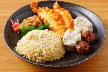 ワンプレート中華ランチ