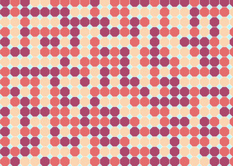 幾何学的なタイル模様 背景