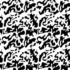 Abstract snake skin seamless on white background. Vector illustration background. Trendy exotic background.