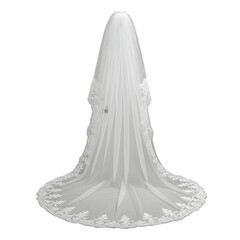 Elegant Bridal Veil: Wedding Accessory Details
