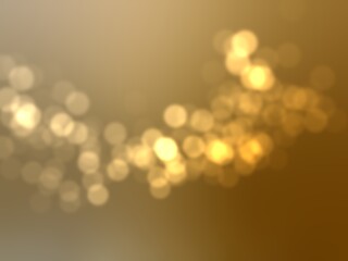 golden bokeh background