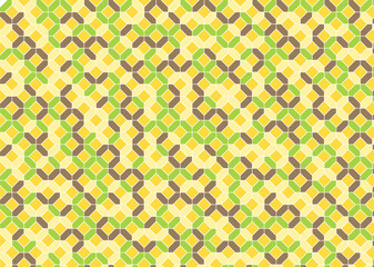 幾何学的なタイル模様 背景