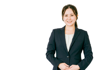 スーツ姿のビジネスウーマン（プランナー・弁護士・コンサルタント）
