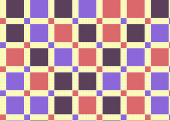 幾何学的なタイル模様 背景