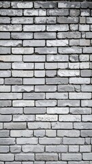 Fototapeta premium Gray brick wall texture (1)