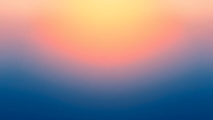 Obraz premium Abstract Gradient Sky Horizon