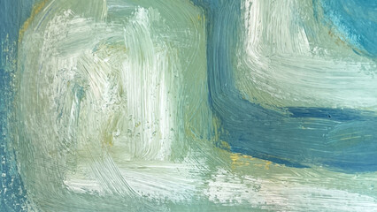 Hand-drawn abstract paintings, geometric backgrounds, analog illustrations with brushstrokes, brush texture expression on paper, banner