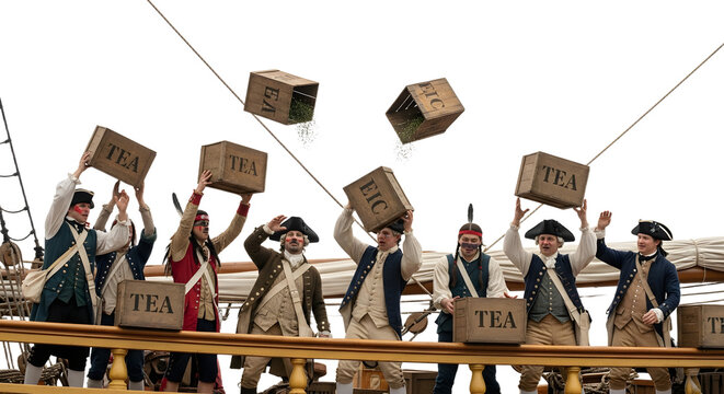 Boston Tea Party Reenactment