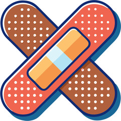 set of adhesive bandage