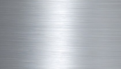 Brushed Stainless Steel Texture With Fine Linear Grain Metallic Neutral Background