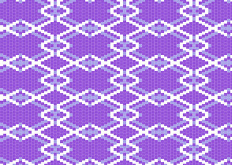 和をイメージしたドット柄 タイル 背景