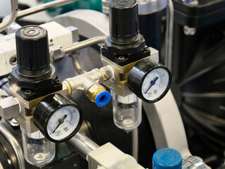 Exploring precision instruments in a modern laboratory setting focused on engineering and technology advancements