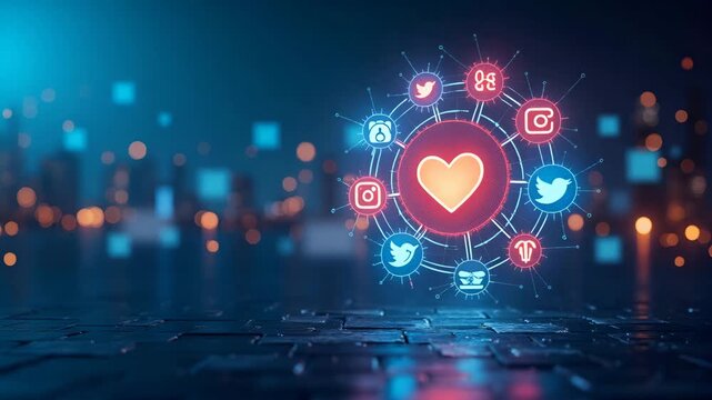 Paid social media marketing strategy visual concept emphasizing precise audience segmentation compelling creative visuals and data driven optimization to maximize ad performance and ROI in  Photo Stoc